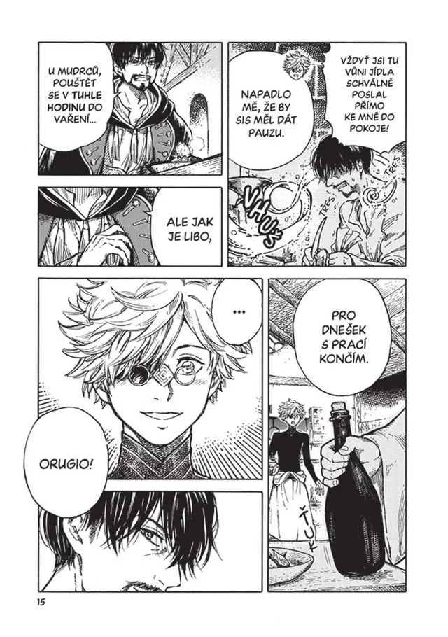 Komiks Kuchyně špičatých klobouků 1