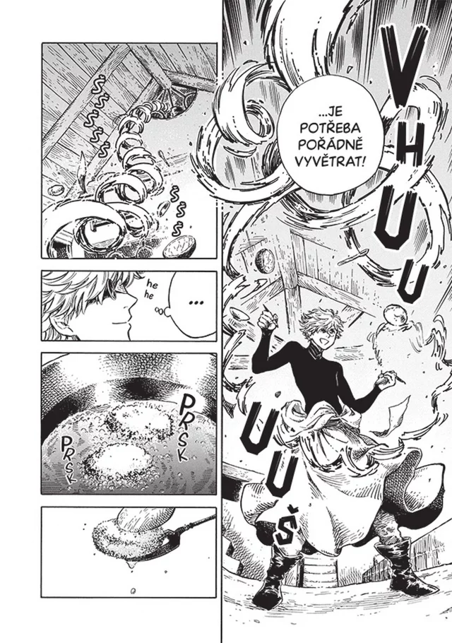 Komiks Kuchyně špičatých klobouků 1