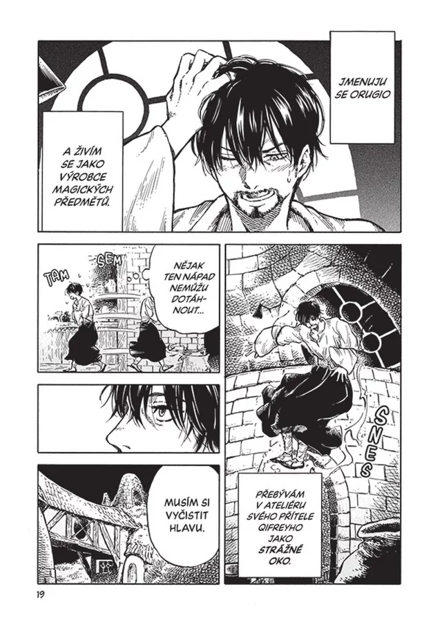 Komiks Kuchyně špičatých klobouků 1