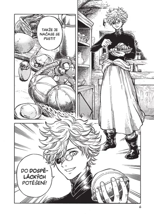 Komiks Kuchyně špičatých klobouků 1