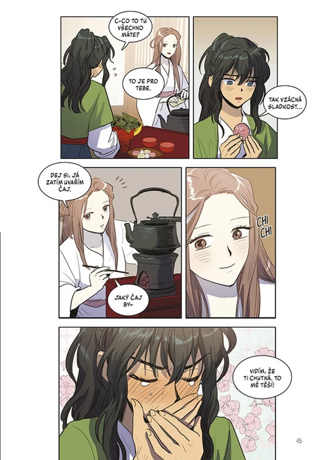 Komiks Legenda o Sim Čchong 2