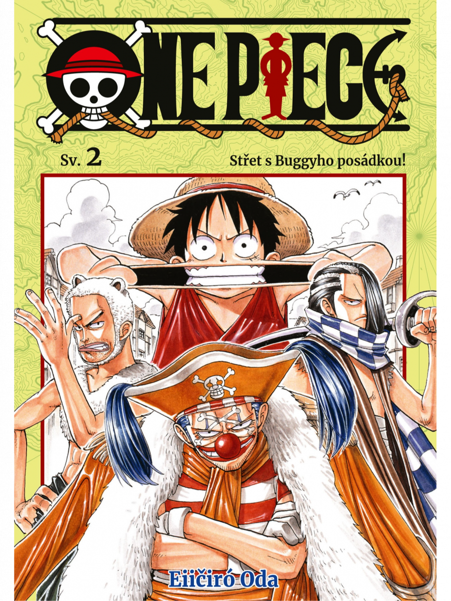 Seqoy s.r.o. Komiks One Piece 2: Střet s Buggyho posádkou!