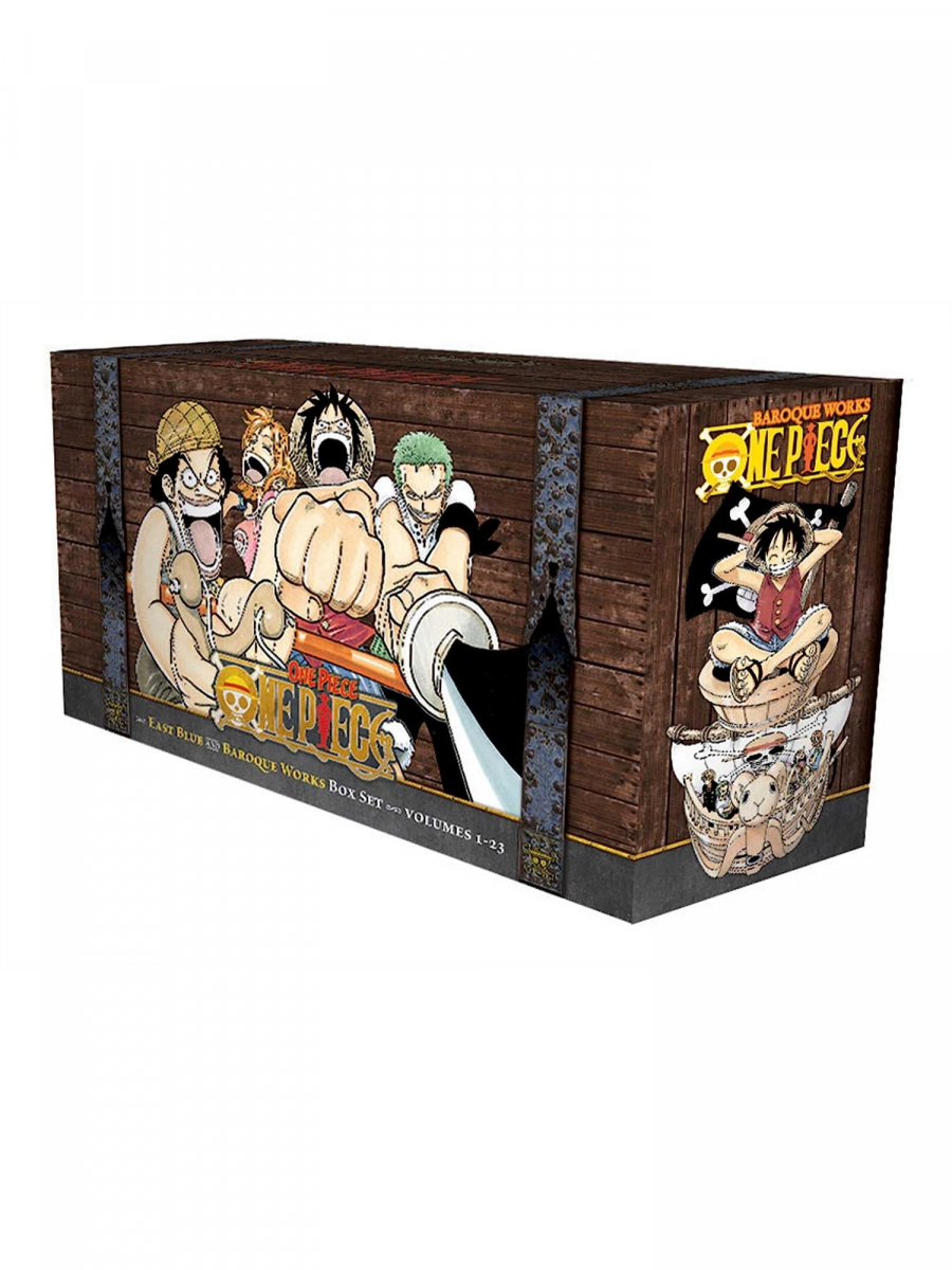 Gardners Komiks One Piece: East Blue and Baroque Works - Complete Box Set 1 (vol. 1-23) ENG