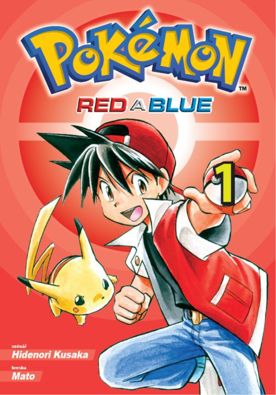 Seqoy s.r.o. Komiks Pokémon - Red a Blue 1