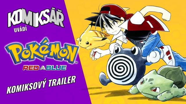 POKÉMON - Red a Blue 1 - Komiksový trailer