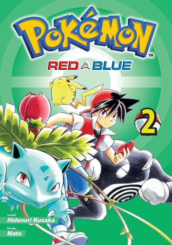 Seqoy s.r.o. Komiks Pokémon - Red a Blue 2