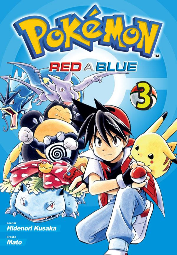 Seqoy s.r.o. Komiks Pokémon - Red a Blue 3