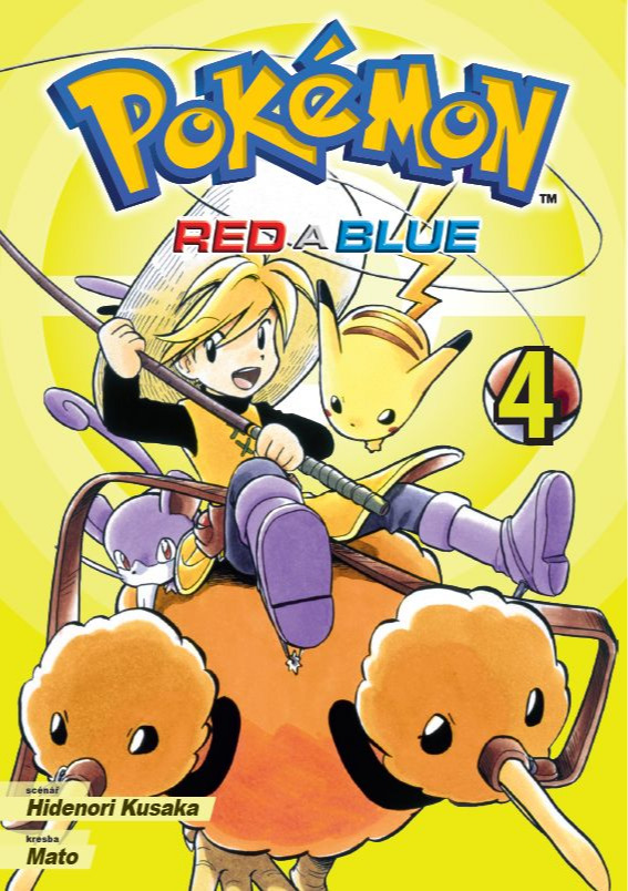 Seqoy s.r.o. Komiks Pokémon - Red a Blue 4