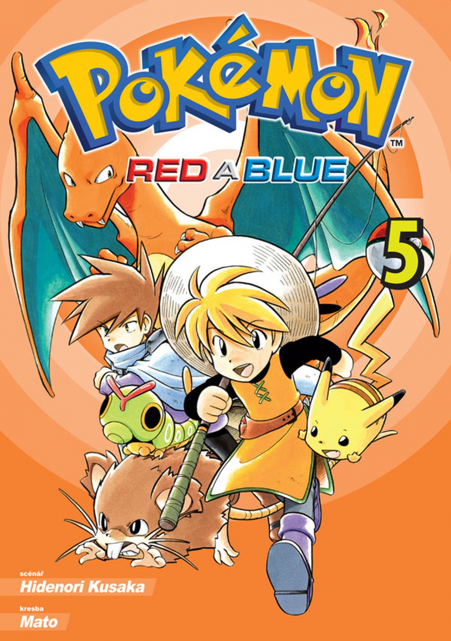 Seqoy s.r.o. Komiks Pokémon - Red a Blue 5