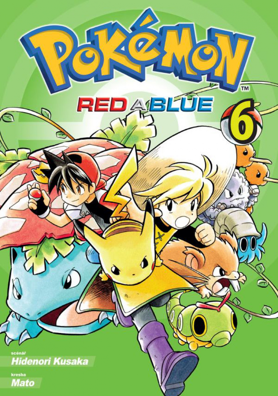 Seqoy s.r.o. Komiks Pokémon - Red a Blue 6