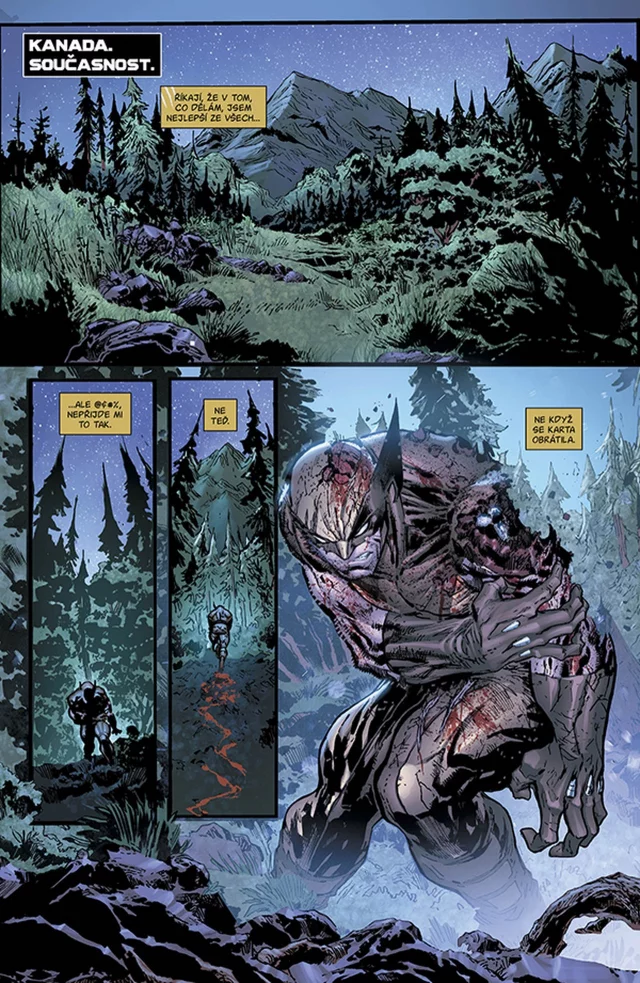 Komiks Predátor versus Wolverine