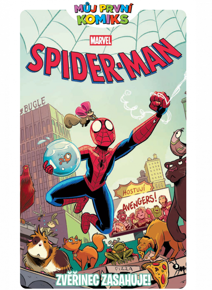 Seqoy s.r.o. Komiks Spider-Man - Zvěřinec zasahuje (Můj první komiks)