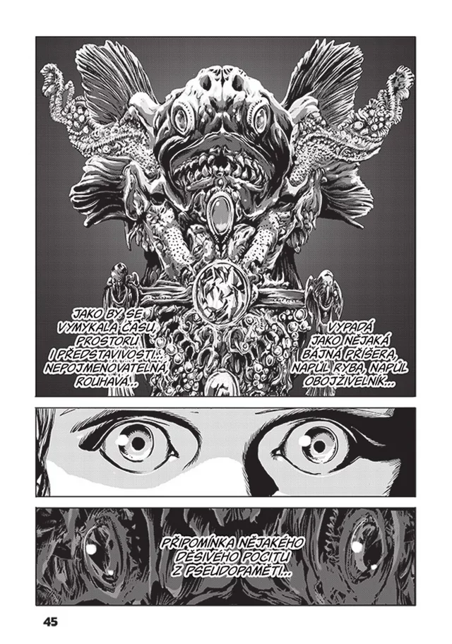 Komiks Stín nad Innsmouthem H. P. Lovecrafta