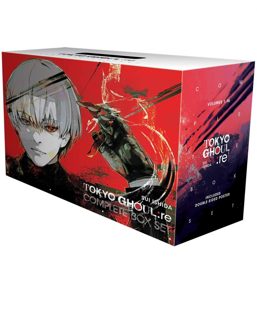 Gardners Komiks Tokyo Ghoul: re - Complete Box Set (vol. 1-16) ENG + plakát