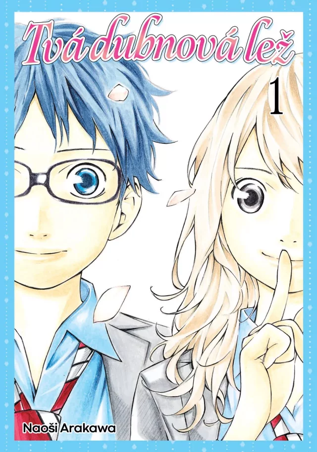 Komiks Tvá dubnová lež 1