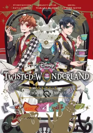 Komiks Twisted Wonderland: Příběh z Heartslabyulu 4 - Japonské
