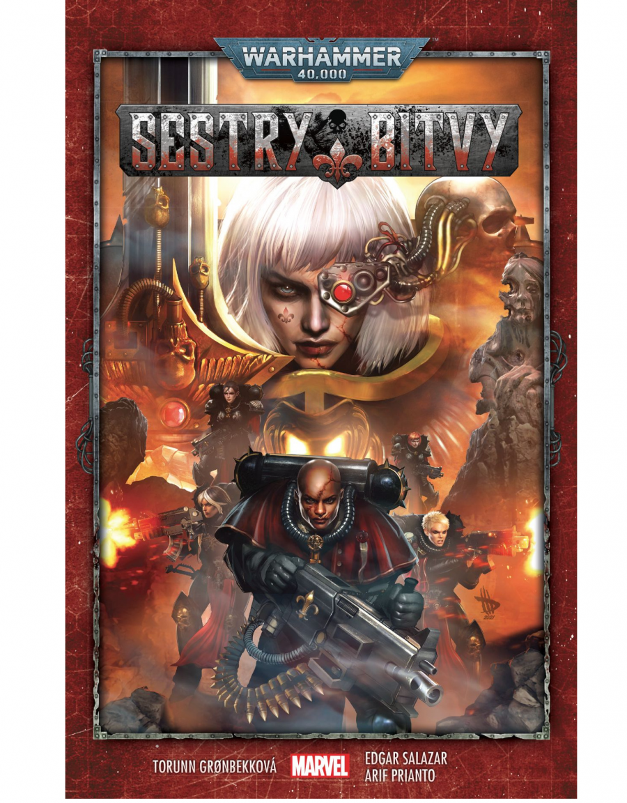 Seqoy s.r.o. Komiks Warhammer 40,000 - Sestry Bitvy (souborné vydání)