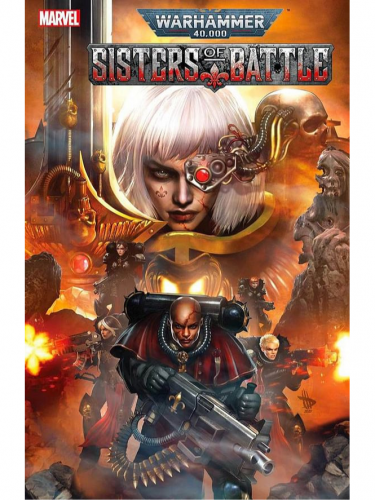 Komiks Warhammer 40,000 - Sisters of Battle (EN) (souborné vydání)