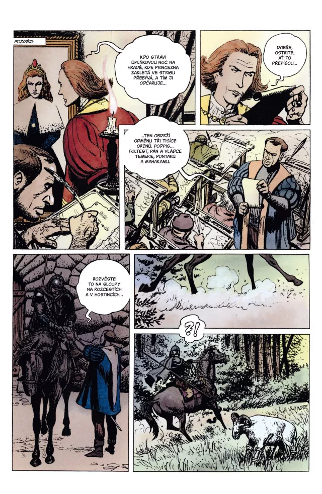 Komiks Zaklínač: Geralt / Menší Zlo