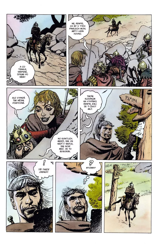 Komiks Zaklínač: Geralt / Menší Zlo