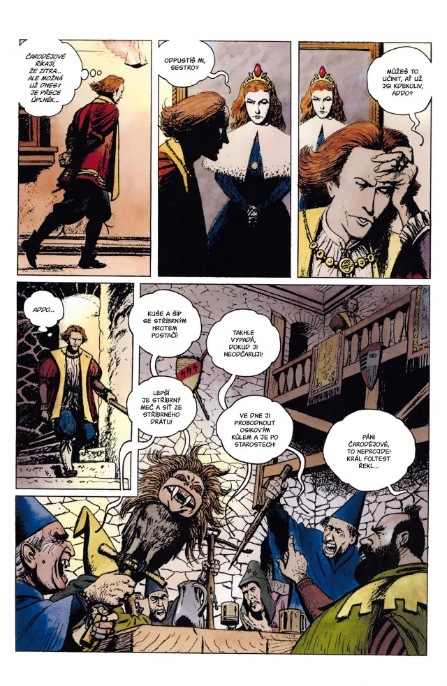 Komiks Zaklínač: Geralt / Menší Zlo
