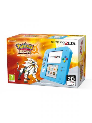 Konzole Nintendo 2DS Pokémon Edition + Pokémon Sun (3DS)