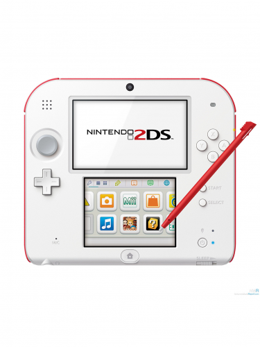 Konzole Nintendo 2DS White & Red + Yo-Kai Watch (3DS)