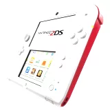 Nintendo 2DS White and Red + New Super Mario Bros 2 3DS