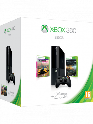 XBOX 360 Slim Stingray(250GB) + HALO 4 GOTY + Forza H. (X360)
