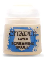 Citadel Layer Paint (Screaming skull) - krycí barva, šedá
