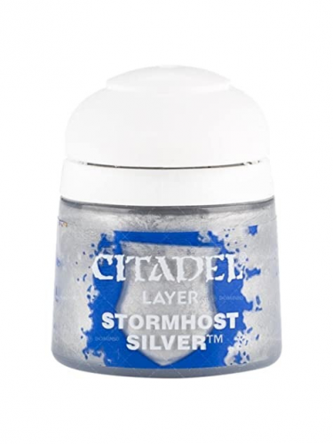 Citadel Layer Paint (Stormhost Silver) - krycí barva, stříbrná