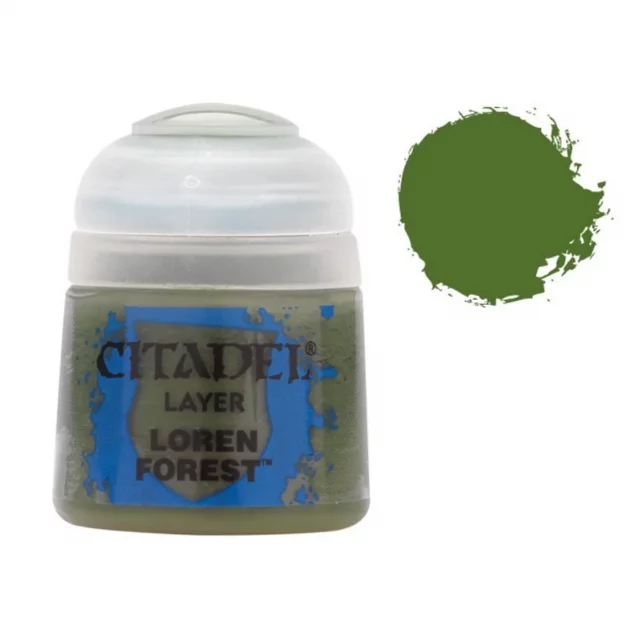 Citadel Layer Paint (Loren Forest) - krycí barva, zelená