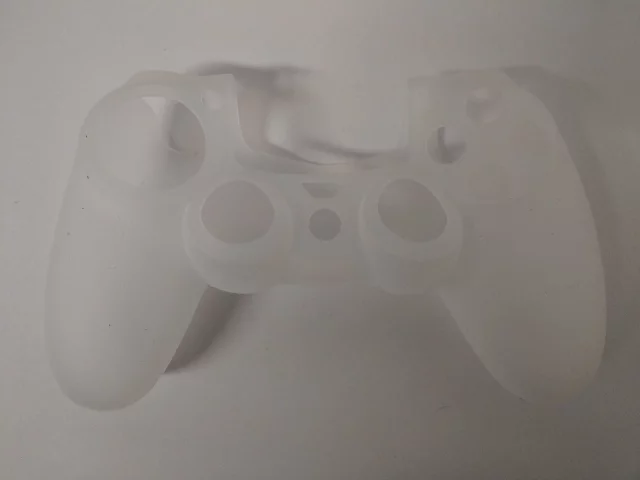 Silikonový obal na DualShock 4 - bílý