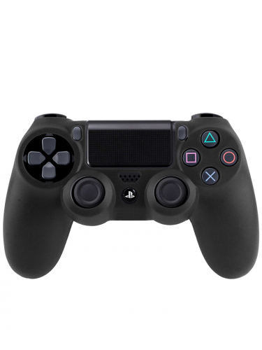 Silikonový obal na DualShock 4 - černý (PS4)