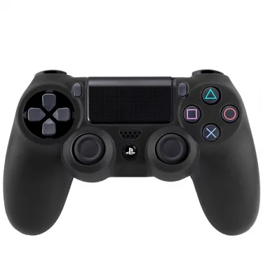 Silikonový obal na DualShock 4 - černý