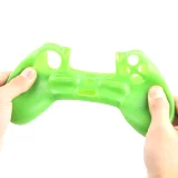 Silikonový obal na Dualshock 4 - zelený
