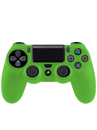 Silikonový obal na Dualshock 4 - zelený (PS4)