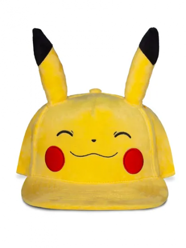 Kšiltovka Pokémon - Smiling Pikachu Plush