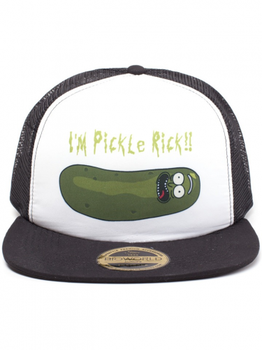 Kšiltovka Rick and Morty - Pickle Rick Trucker Cap