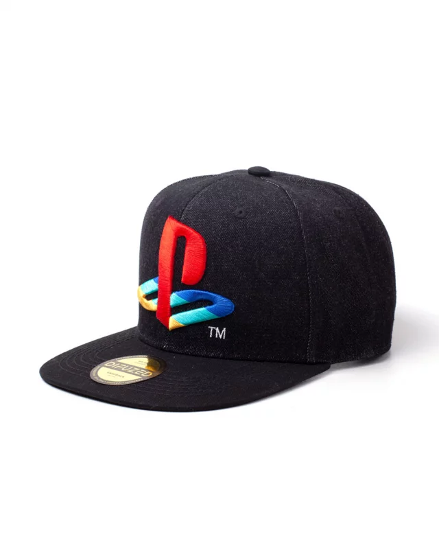 Kšiltovka PlayStation - Denim Logo