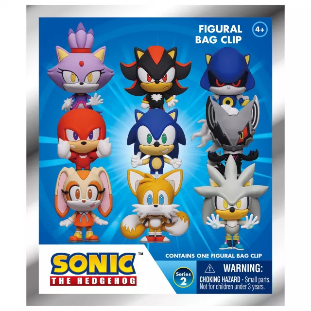 Klip na sáčky Sonic: The Hedgehog - Blind Box Series 1 (náhodný výběr) - Kuchyňské potřeby