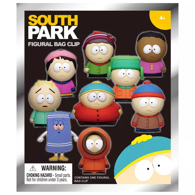 Klip na sáčky South Park - Blind Box Series 1 (náhodný výběr) - Kuchyňské potřeby