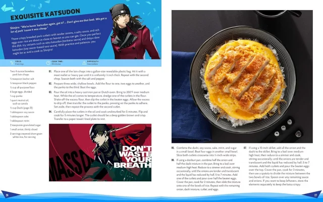 Kuchařka Persona: The Official Cookbook ENG