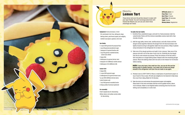 Kuchařka Pokémon - My Pokémon Cookbook: Delicious Recipes Inspired by Pikachu and Friends ENG