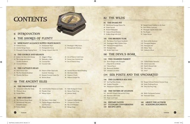Kuchařka Sea of Thieves: The Cookbook ENG
