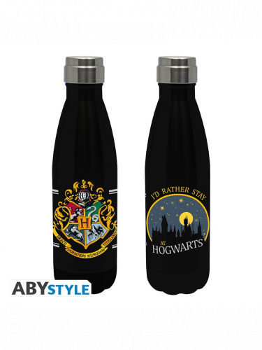 Láhev na pití Harry Potter - I'd Rather Stay at Hogwarts