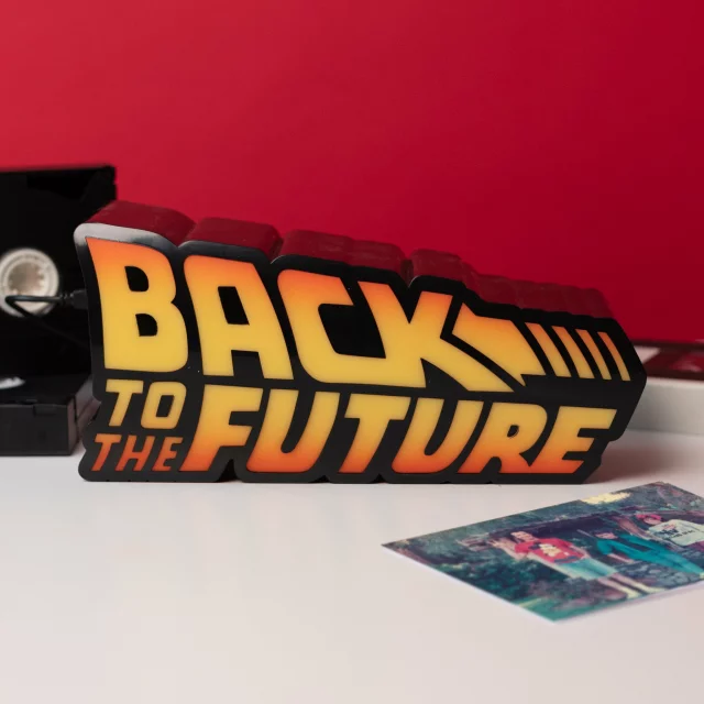 Lampička Back to the Future - Logo Light