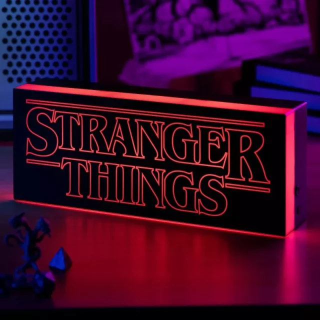 Lampička Stranger Things - Logo