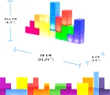 Lampička Tetris - Icons Light