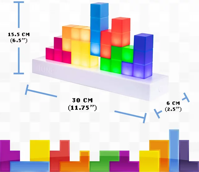 Lampička Tetris - Icons Light
